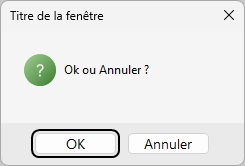 Exemple OKAnnuler