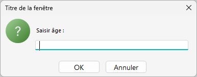 Exemple Saisie